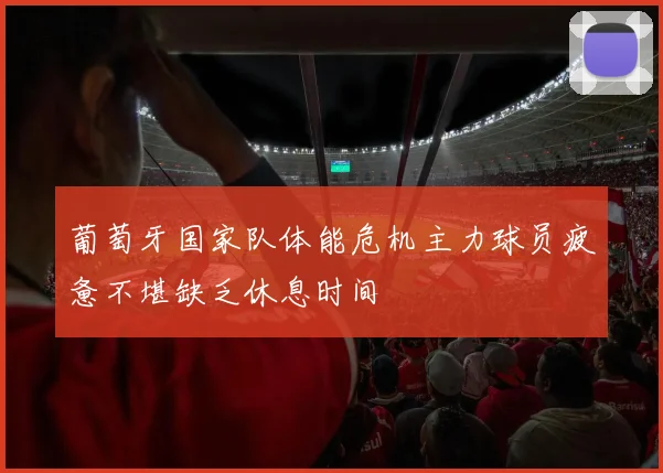 葡萄牙国家队体能危机主力球员疲惫不堪缺乏休息时间